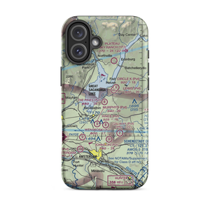 The Pines Airport (NY64) VFR Sectional  Tough iPhone Case