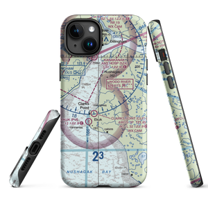 The Queens Airport (93AK) VFR Sectional  Tough iPhone Case