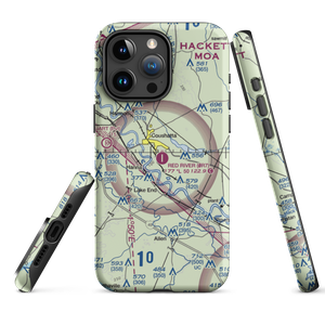 The Red River Airport (0R7) VFR Sectional  Tough iPhone Case