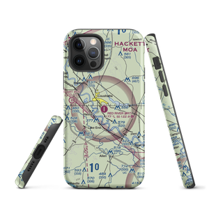 The Red River Airport (0R7) VFR Sectional  Tough iPhone Case