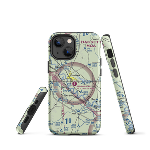 The Red River Airport (0R7) VFR Sectional  Tough iPhone Case