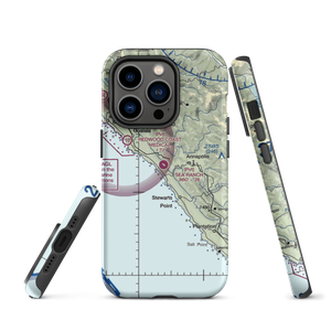 The Sea Ranch Airport (CA51) VFR Sectional  Tough iPhone Case