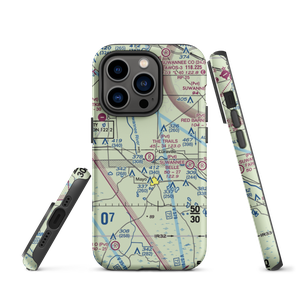 The Trails Airport (FD50) VFR Sectional  Tough iPhone Case