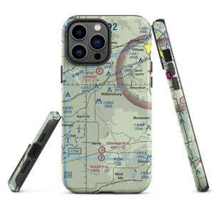 The Wilderness Airport (8KS9) VFR Sectional  Tough iPhone Case