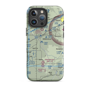 The Wilderness Airport (8KS9) VFR Sectional  Tough iPhone Case