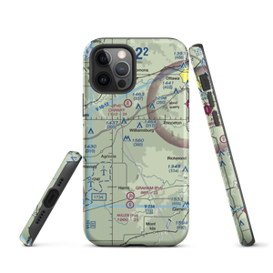 The Wilderness Airport (8KS9) VFR Sectional  Tough iPhone Case