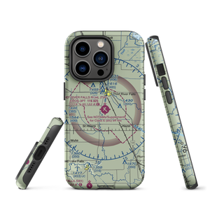 Thief River Falls Regional Airport (TVF) VFR Sectional  Tough iPhone Case