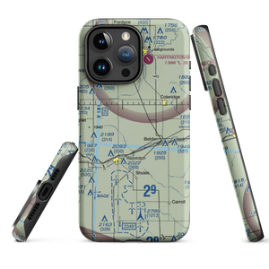 Thies Airport (28NE) VFR Sectional  Tough iPhone Case