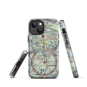 Thiessen Field (34WI) VFR Sectional  Tough iPhone Case