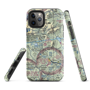 Thomas Airport (ME17) VFR Sectional  Tough iPhone Case