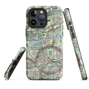 Thomas Airport (ME17) VFR Sectional  Tough iPhone Case