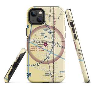 Thomas County Airport (TIF) VFR Sectional  Tough iPhone Case