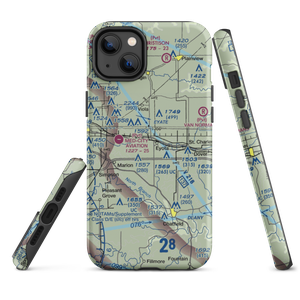 Thomas Field (MY37) VFR Sectional  Tough iPhone Case