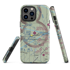 Thomas P Stafford Airport (OJA) VFR Sectional  Tough iPhone Case