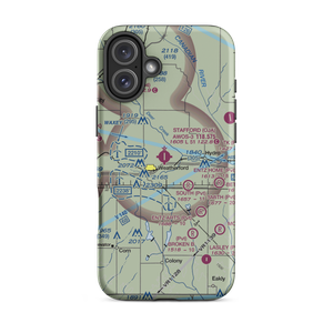 Thomas P Stafford Airport (OJA) VFR Sectional  Tough iPhone Case