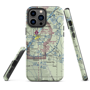 Thomas Ranch Airport (OK80) VFR Sectional  Tough iPhone Case