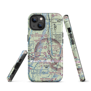 Thomas Strip (AK08) VFR Sectional  Tough iPhone Case