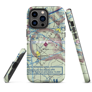 Thomaston Upson County Airport (OPN) VFR Sectional  Tough iPhone Case