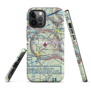 Thomaston Upson County Airport (OPN) VFR Sectional  Tough iPhone Case