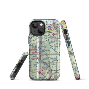 Thompson Drag Raceway Airport (73OH) VFR Sectional  Tough iPhone Case