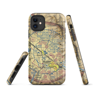 Thompson Field (MT81) VFR Sectional  Tough iPhone Case