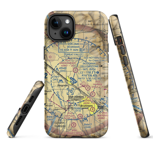 Thompson Field (MT81) VFR Sectional  Tough iPhone Case