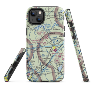 Thompson Memorial Field (ME62) VFR Sectional  Tough iPhone Case