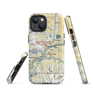 Thompson Pass Airport (K55) VFR Sectional  Tough iPhone Case