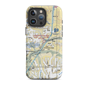 Thompson Pass Airport (K55) VFR Sectional  Tough iPhone Case