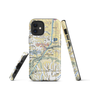 Thompson Pass Airport (K55) VFR Sectional  Tough iPhone Case