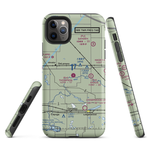 Thompson Private Airport (NA21) VFR Sectional  Tough iPhone Case