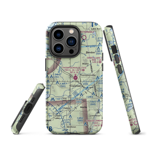 Thompsonville Airport (7Y2) VFR Sectional  Tough iPhone Case