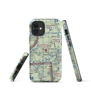 Thompsonville Airport (7Y2) VFR Sectional  Tough iPhone Case