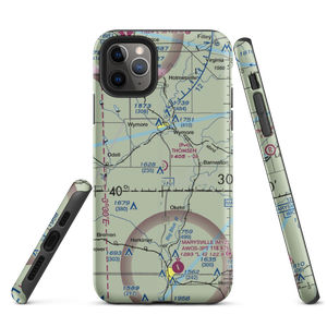 Thomsen Airport (NE92) VFR Sectional  Tough iPhone Case