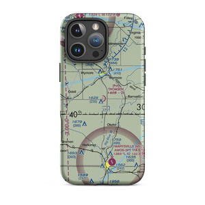 Thomsen Airport (NE92) VFR Sectional  Tough iPhone Case