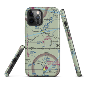 Thomsen Airport (NE92) VFR Sectional  Tough iPhone Case