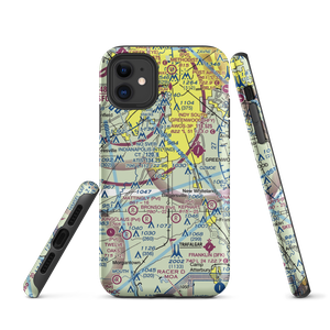 Thorn Field (7II9) VFR Sectional  Tough iPhone Case