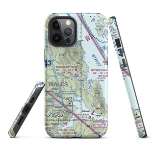 Thorne Bay Seaplane Base (KTB) VFR Sectional  Tough iPhone Case