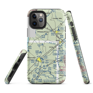 Thornton Airport (47M) VFR Sectional  Tough iPhone Case