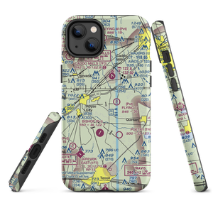 Thorny Woods Airport (XA33) VFR Sectional  Tough iPhone Case