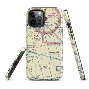 Thorp Airport (9TE3) VFR Sectional  Tough iPhone Case