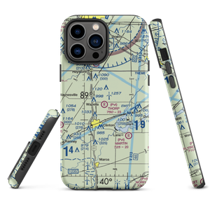 Thorp Airport (LL34) VFR Sectional  Tough iPhone Case