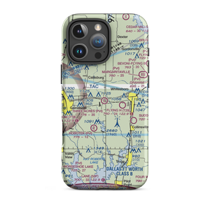 Three Acres Airport (80XS) VFR Sectional  Tough iPhone Case