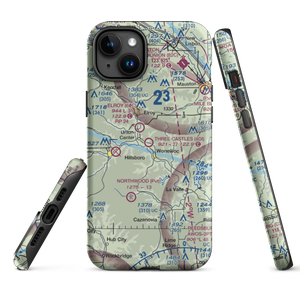Three Castles Airpark (4D1) VFR Sectional  Tough iPhone Case