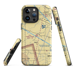 Three Cross Ranch Airport (3MT3) VFR Sectional  Tough iPhone Case