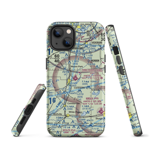 Three Rivers Municipal Dr Haines Airport (HAI) VFR Sectional  Tough iPhone Case