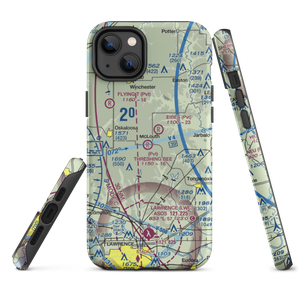 Threshing Bee Airport (5KS1) VFR Sectional  Tough iPhone Case