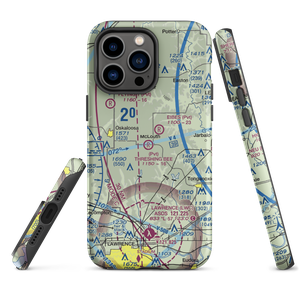 Threshing Bee Airport (5KS1) VFR Sectional  Tough iPhone Case