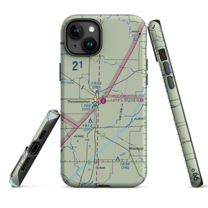 Throckmorton Municipal Airport (72F) VFR Sectional  Tough iPhone Case