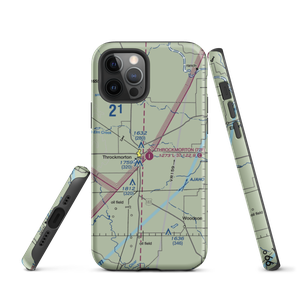 Throckmorton Municipal Airport (72F) VFR Sectional  Tough iPhone Case